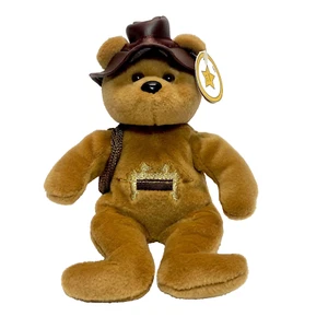 Indiana Jones JC Celebrity Bears Born A Star #19 Indie Bär 9 Zoll Plüsch 1998 Vintage - Bild 1 von 12