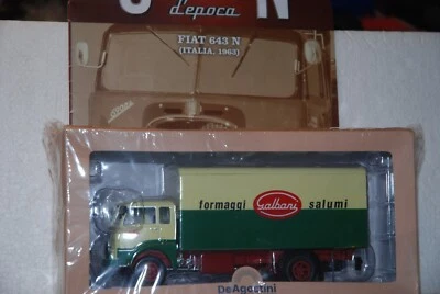 1:43 CAMION D'EPOCA ITALIANI COLL. FIAT 643N 1963 - Immagine 1 di 2
