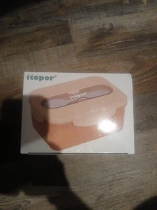 Itopor Kids Lunch Box Pink With Spoon New Open Box - Picture 1 of 6