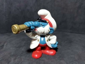 Papa Smurf Captain Sailor Figure_ Schleich 1981_20141_ Smurfs Papa Smurf Captain - Picture 1 of 6