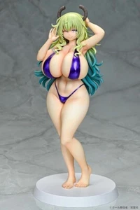Q-six Miss Kobayashi's Dragon Maid Lucoa Bikini Style 1/7 Figure New - Picture 1 of 3