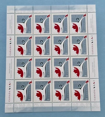 Canada 2000 Millennium Series, Partnership Program Full Sheets 16v Stamps - Image 1 of 2