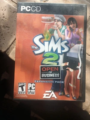 The Sims 2 - Open For Business Expansion Pack (PC, 2006) No Manual - Image 1 of 2
