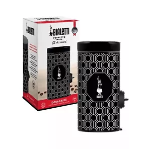 ✅️ Bialetti Barattolo Dosa Caffè Nero per Caffettiera Moka da 1 Tazza a 9 Tazze - Foto 1 di 4