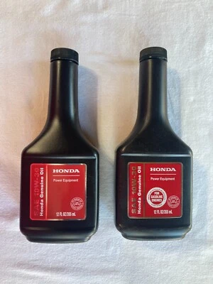 (2) Aceite genuino Honda SAE 10W-30 SN, 12 oz aceite de motor, 08213-10W30 Foto 1 de 3