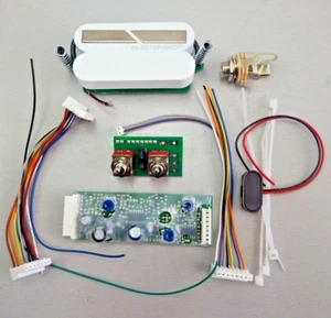 SUSTAINIAC STEALTH PRO KIT SUSTAINER KIT + AUX-RG BOARD + WHITE HUMBUCKER DRIVER - Picture 1 of 6