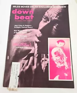 1970 SEPTEMBER 3 DOWN BEAT MAGAZINE - MILES DAVIS COVER - Vintage - Picture 1 of 8