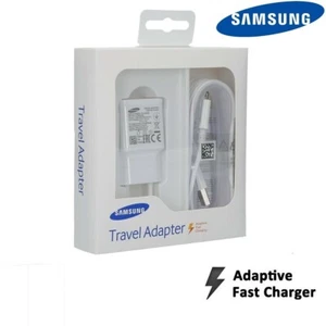 ORIGINAL SAMSUNG FAST CHARGE LADEGERÄT + USB KABEL GALAXY S6 S7 EDGE BLISTER - Bild 1 von 1