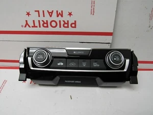 2016 2017 2018 HONDA CIVIC HEATER AC CLIMATE CONTROLS - Picture 1 of 7