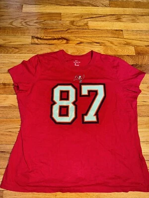 Camiseta Nike NFL Tampa Bay Buccaneers para mujer XL Rob Gronkowski Foto 1 de 4