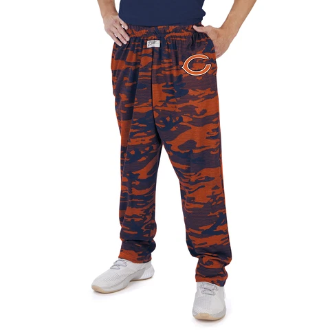 Zubaz NFL Men's Chicago Bears Camo Lines Pants Cover