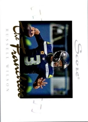 2020 Panini Instant SCORE - THE FRANCHISE Russell Wilson #F28 SP #’d 1/1251 - Image 1 of 3