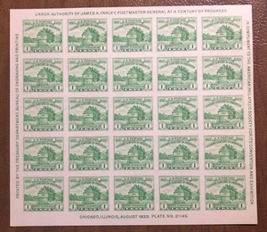 United States Stamps 730 Special Printing For American Philatelic Society - Picture 1 of 2