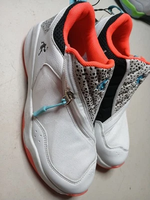 and1 shoes size 4-youth white comfort  padded insole non marking,durable outsole - Image 1 of 4