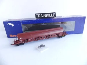 66373 ROCO HO WAGON TREMIE GRANDE CAPACITE A BOGIES DE LA FS Tadgns - Picture 1 of 4