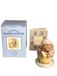 Royal Doulton John Beswick Beatrix Potter Mrs Tiggy-winkle compra provisiones - Imagen 1 de 9