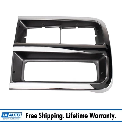 Bisel de faro izquierdo hágalo usted mismo para Chevrolet G10 G20 1992-1996 G30 1992-1995 Foto 1 de 4