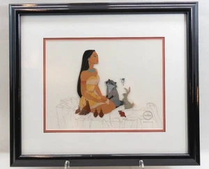 Walt Disney Pocahontas Sericel Limited Edition 5000 signiert von Eric Goldberg - Bild 1 von 8