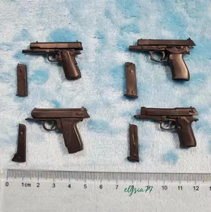2PC Gun Model for Shf Figure 1/6th Dolls Accessories Miniature Fit for 11.5 Inch - Picture 1 of 6