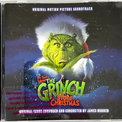 Dr. Seuss' How the Grinch Stole Christmas Movie Soundtrack CD 2000 Promo - Image 1 of 4