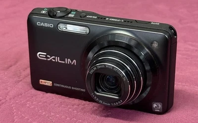 CASIO Exilim EX-ZR10 Hochwertige Kompakte Digitalkamera Point and Shoot - Top - Bild 1 von 4