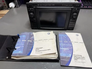 Vw Mfd1 Navigationssystem Radio Inkl Beschreibung Und Code - Bild 1 von 7