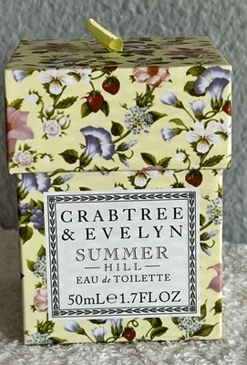 Crabtree & Evelyn Summer Hill Eau De Toilette EDT-50 ml/1,7 fl oz-nuevo en caja Foto 1 de 3