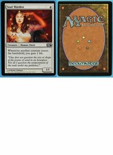 Soul Warden Magic 2010 / M10 NM Common Misprint Miscut CARD (m15507) ABUGames