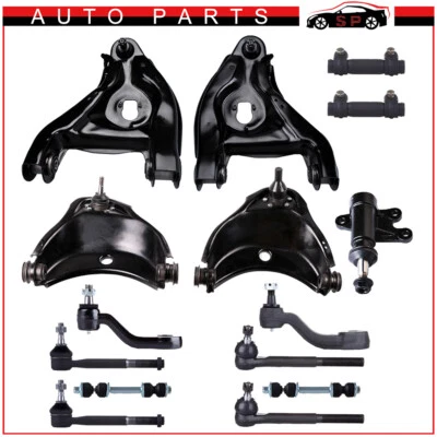 15 Pcs Tie Rods & Control Arms & Steering Idler & Pitman Arm For Chevrolet C1500 - Image 1 of 4