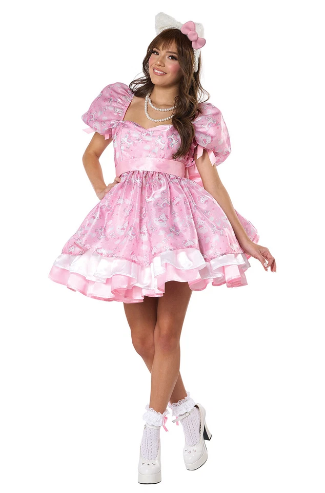 Brand New Hello Kitty Unicorn Dreams Adult Costume - Image 1 of 1