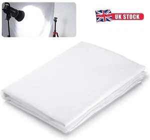 DIY Diffusion Fabric Nylon White Silk Seamless1.5x1m/3m/6m for Photo Lighting UK - Picture 1 of 35