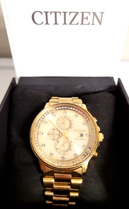 RARE Citizen B612-S092965 Nighthawk Men's Diamond Watch - Picture 1 of 5