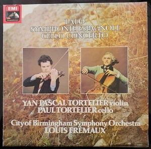 ASD 3209 TORTELIER / Lalo Symphonie Espagnole Cello Concerto, Rare First Edition - Picture 1 of 4