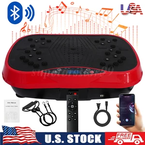 Vibration Plate Exercise Machine Whole Body Fitness Vibrate Platform 4 Colors BT - Picture 1 of 49