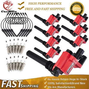 Ignition Coil & Spark Plug & Wire UF378 For Jeep Chrysler Dodge RAM 2500 5.7L US - Picture 1 of 24