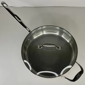 Emeril 3 Qt Frying Pan Copper Core Stainless Steel With Lid - Picture 1 of 10