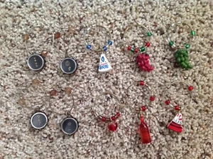 Wine glass charms (10) - Picture 1 of 1