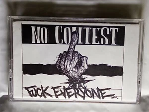 No Contest : F*** Everyone 1997 8-Song DEMO CASSETTE Tape Hardcore Punk **EUC** - Picture 1 of 8