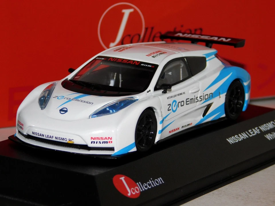 NISSAN LEAF NISMO RC WHITE / BLUE J COLLECTION JC240 1/43 - Immagine 1 di 1