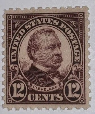 Travelstamps: 1922-1925 US Stamps Sc#564 Mint OG Light Hinge 12 cents Cleveland - Image 1 of 4