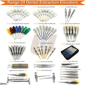 All Type Dental Oral Surgery Elevators Surgical Perio PDL Luxating Periotome - Picture 1 of 59