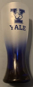 Yale Pilsner blue ombre 4.25” Tall 1 5/8” Across Top 1.5” Bottom - Picture 1 of 2