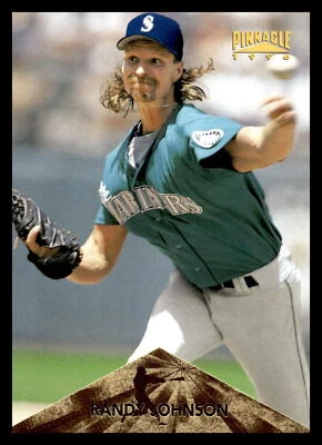 1996 Pinnacle #236 Randy Johnson Seattle Mariners Baseball Card NM - Image 1 of 2