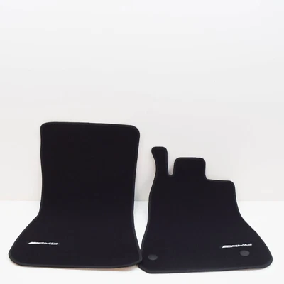 Mercedes-AMG Original Floor Mats R 190 AMG GT Roadster Black RHD New - Image 1 of 4