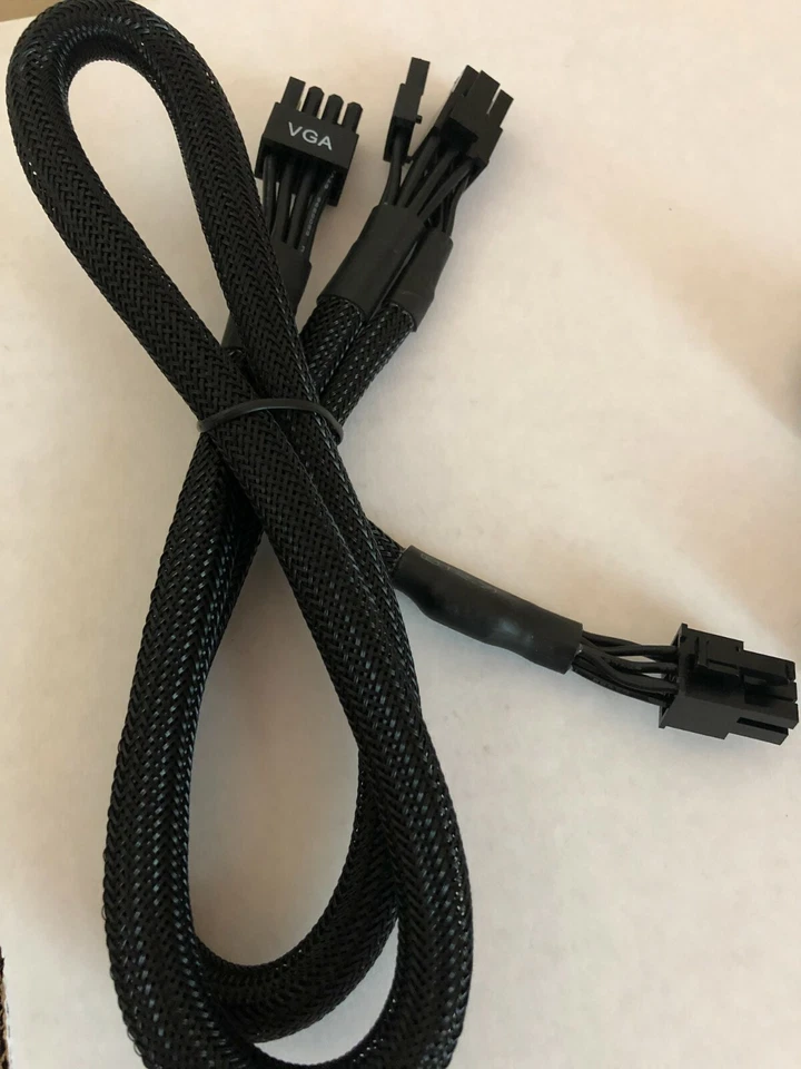 EVGA SuperNOVA 450-1300W  PCI Express cable , Original ( 8 pin to 8+6 pin ) - Image 1 of 1