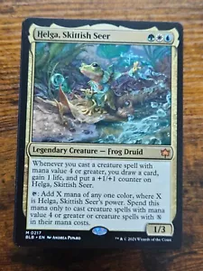 Custom Commander Deck ~ Creatures & +1+1 Counters ~ Helga, Skittish Seer - Picture 1 of 4