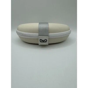 Dolce & Gabbana White Y2K Style Sunglass Case - New! - Picture 1 of 2