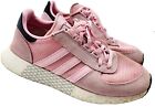  adidas Shoes Women Size 6.5 Pink Tech Running Athletic Training Walking Sneaker