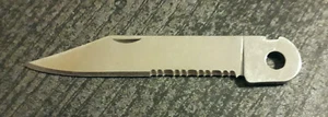 SET á 2 Stück SCHRADE Messer Klinge Rohling Taschenmesser Messermacher Bastler - Bild 1 von 2