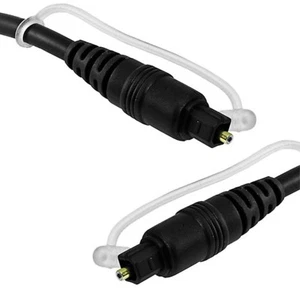 Fiber Optic Digital Audio (Toslink / S-PDIF) Cable for 5.1 & 7.1 Surround Sound  - Picture 1 of 10